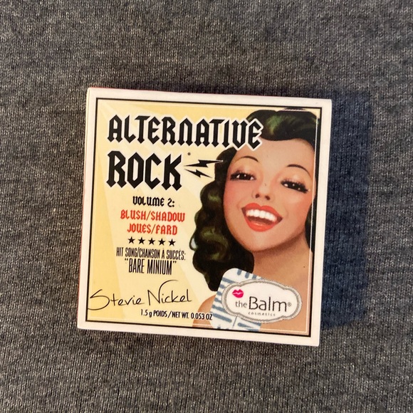 Alternative rock “bare minimum” by theBalm